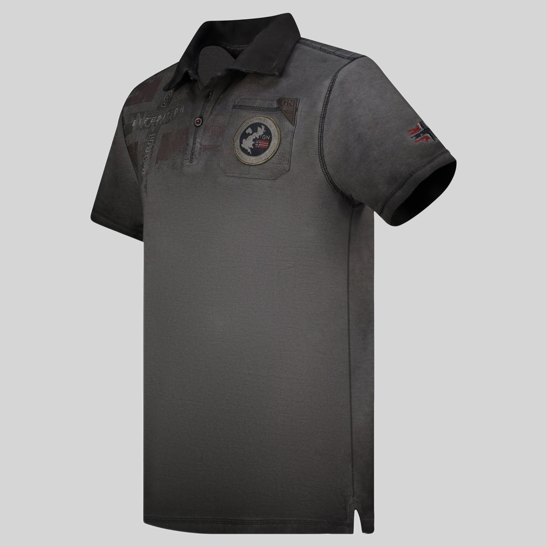geographical-norway-kimac-herren-polo-schwarz-baumwolle image 3