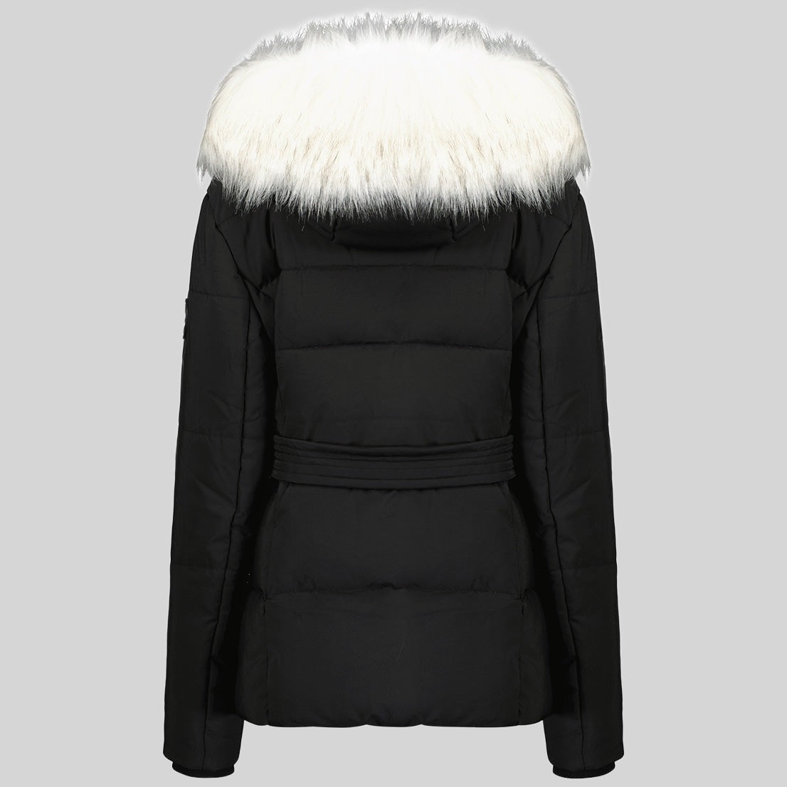 geographical-norway-chester-damen-winterparka-schwarz-lang-g-rtel image 6