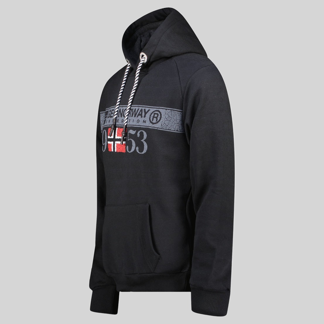 geographical-norway-fastlife-herren-hoodie-schwarz-polyester image 3