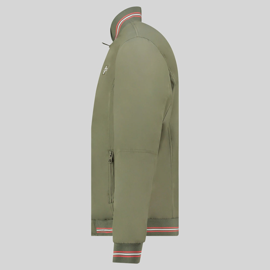 geographical-norway-dalente-herren-bergangsjacke-kaki-leicht-polyester image 5