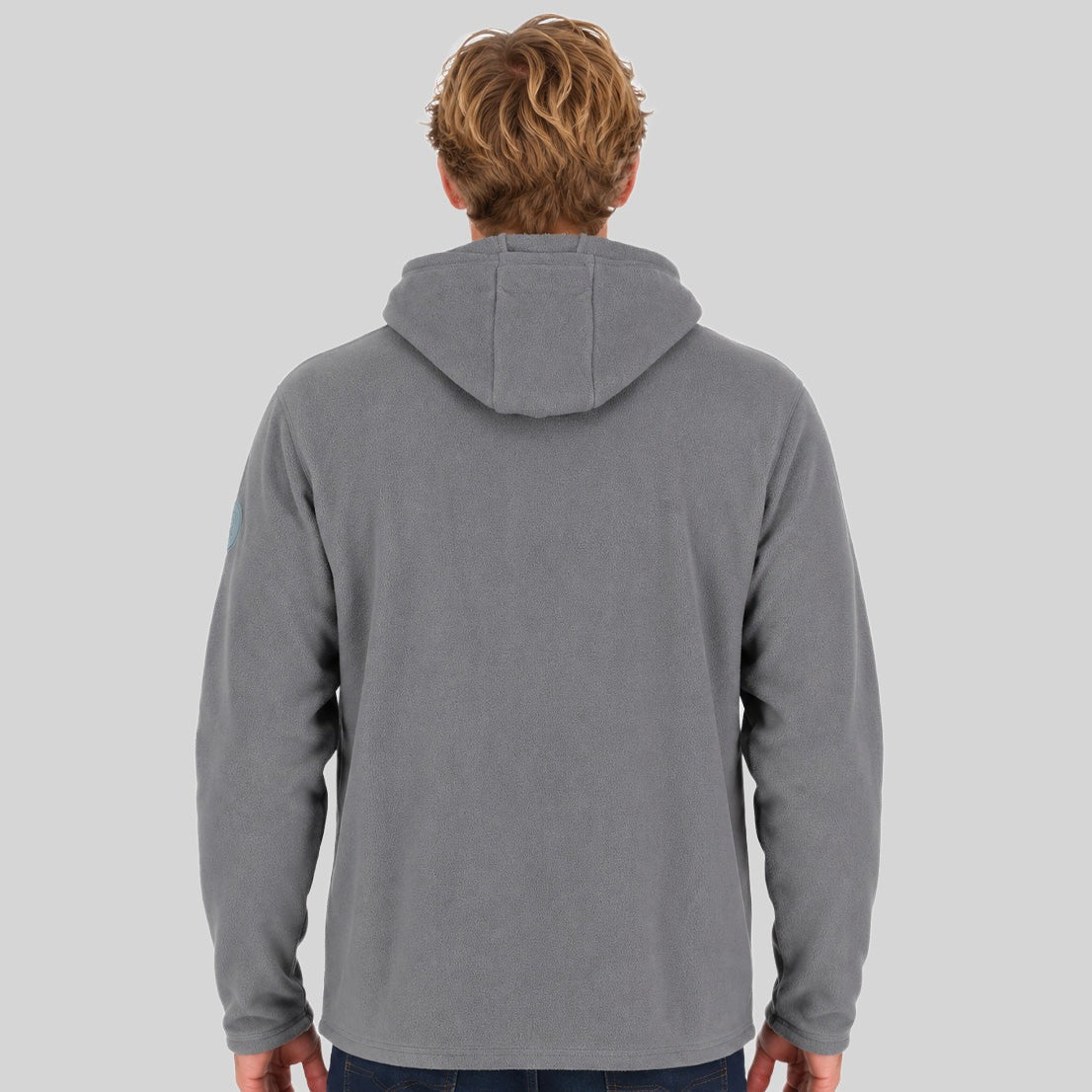 geographical-norway-ulton-fz-herren-fleecejacke-schwarz-kapuze image 2