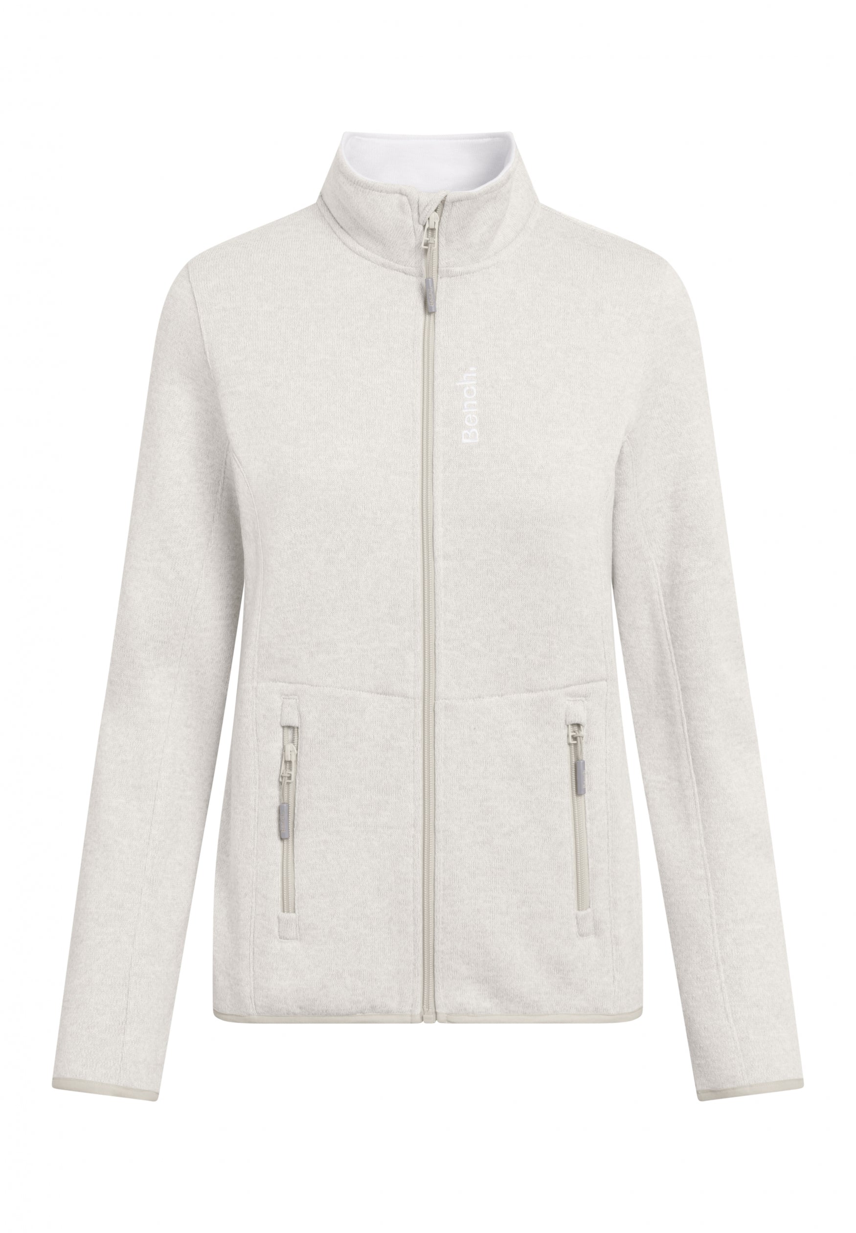 bench-reykja-strickfleece-jacke-damen-rose-smoke-regular-fit image 5