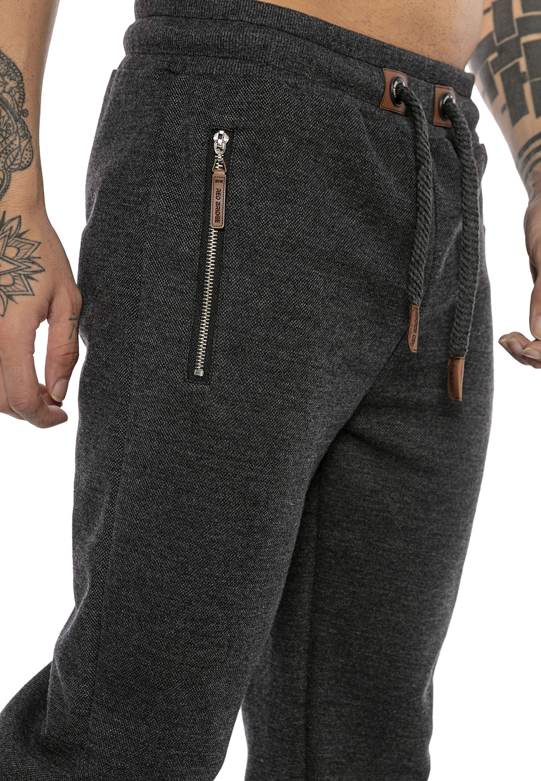 redbridge-jogginganzug-herren-hoodie-set-dunkelgrau image 2