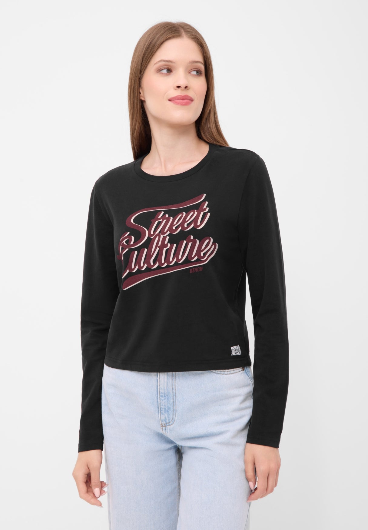 bench-isla-damen-longsleeve-slim-fit-egret image 6