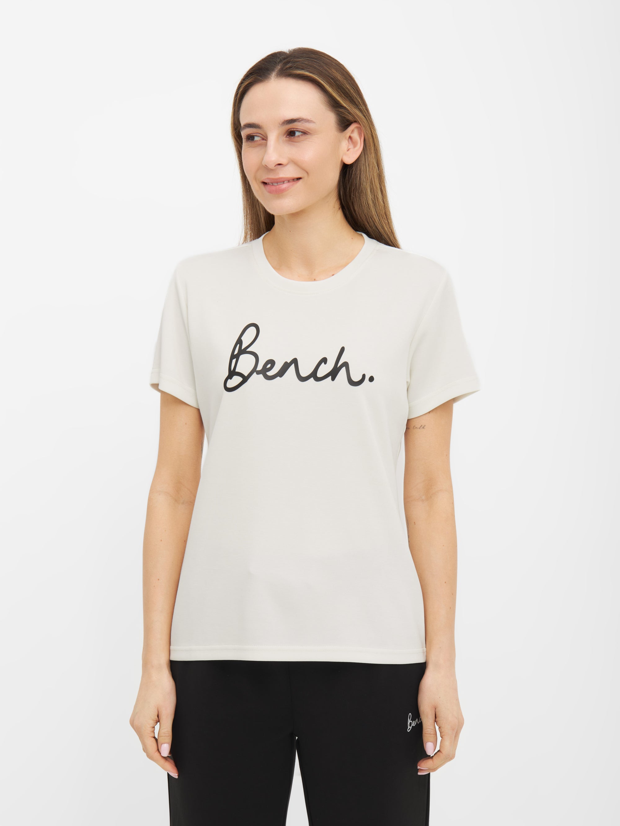 bench-imperia-shirt-t-shirt-damen-schwarz-modal-regular-fit image 5
