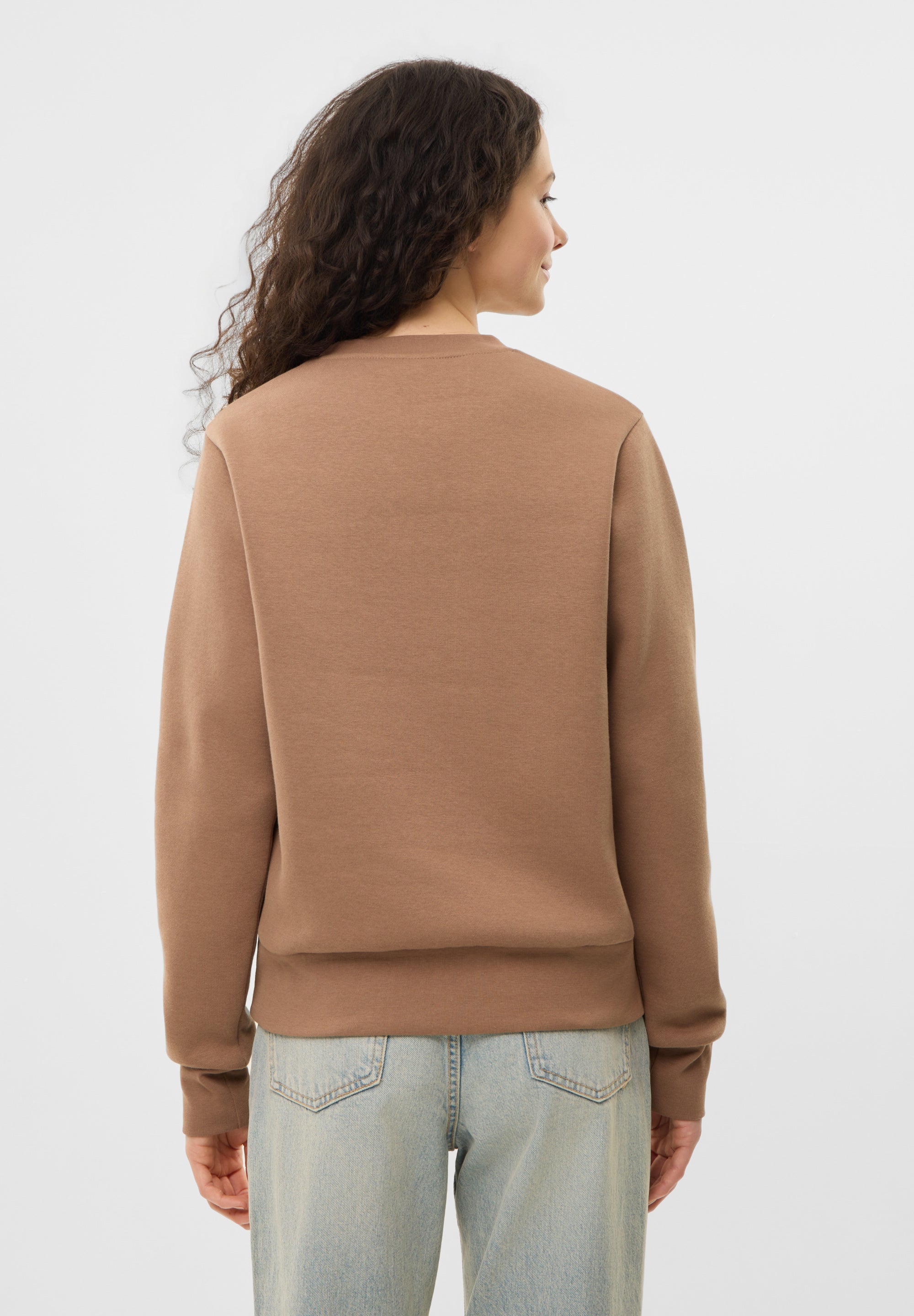 bench-raina-damen-sweatshirt-ginger-snap-logo-slim-fit image 3