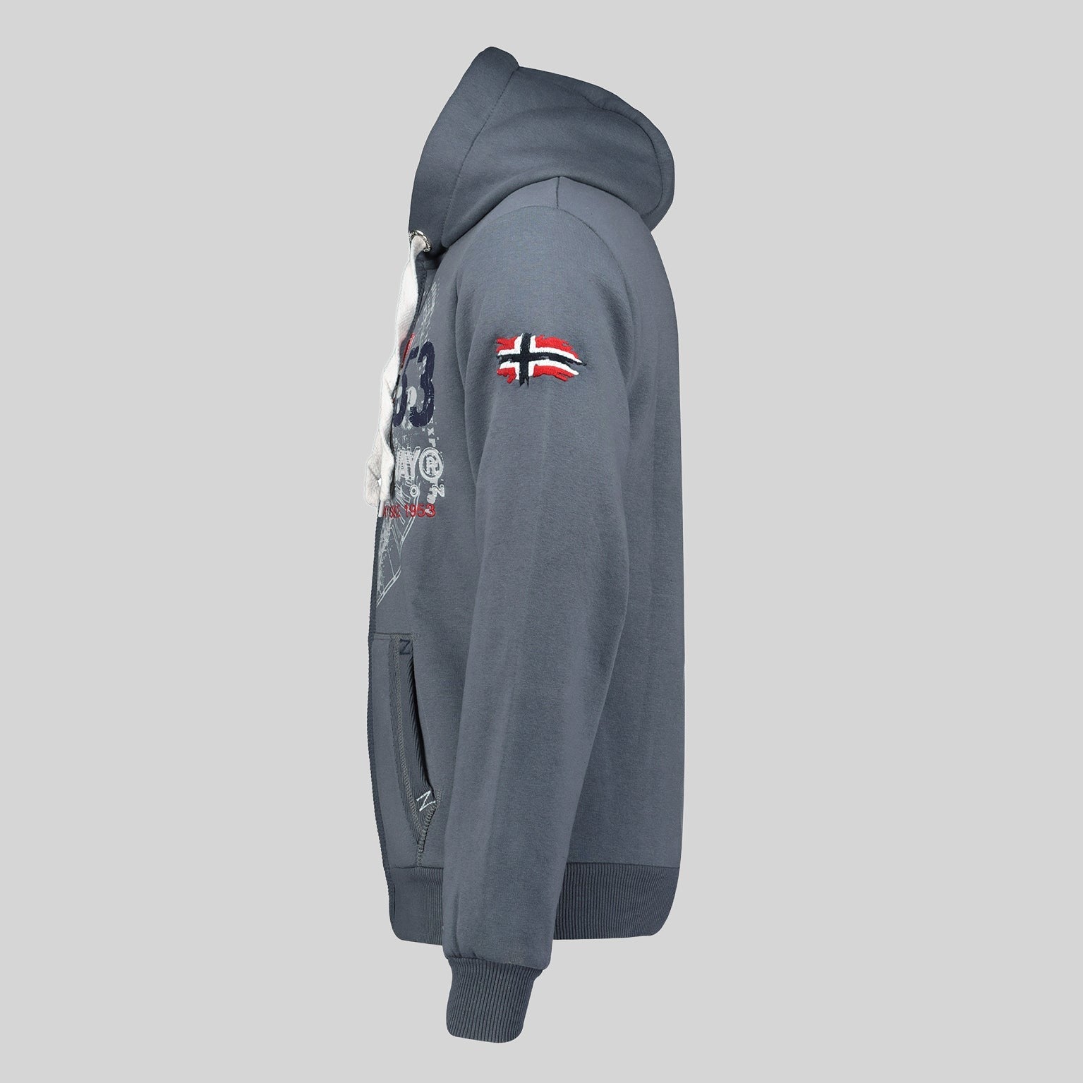 geographical-norway-gapigal-hoodie-herren-marine-zip image 6