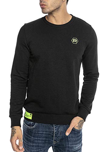 redbridge-sweater-neon-logo-stitch-herren-pullover image 8