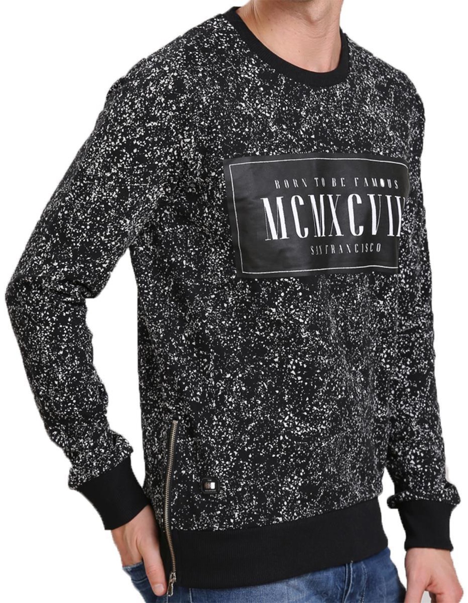 redbridge-pullover-san-francisco-sweatshirt-mit-zipper-baumwolle image 2
