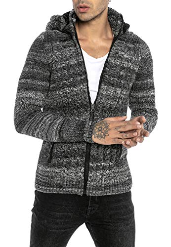 redbridge-cardigan-strickjacke-herren-mit-kapuze-rei-verschluss image 8
