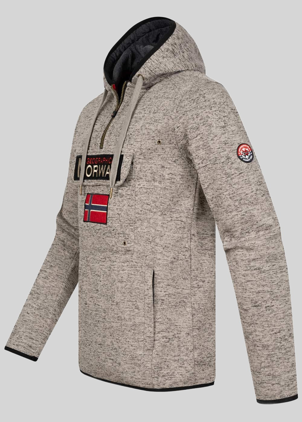 geographical-norway-upclass-fleecejacke-herren-schwarz-l-warm image 4