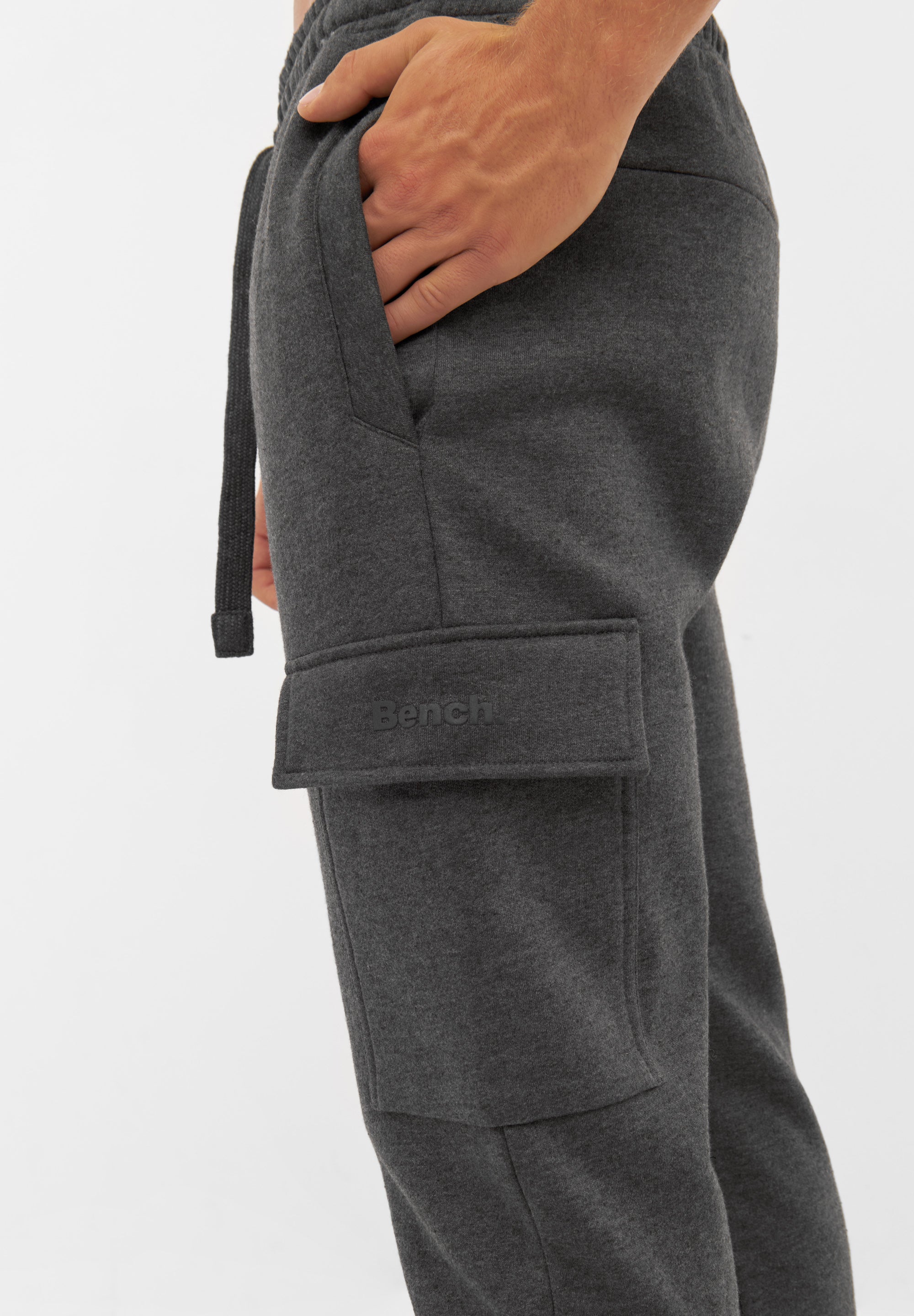 bench-fargo-herren-jogginghose-charcoal-marl-cargo-regular image 4