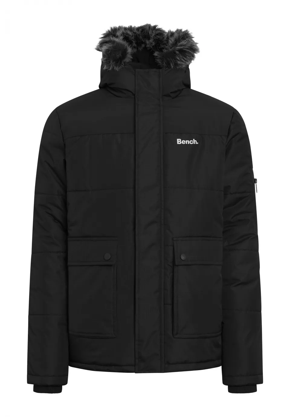 bench-tillor-herren-winterparka-black-kapuze image 1