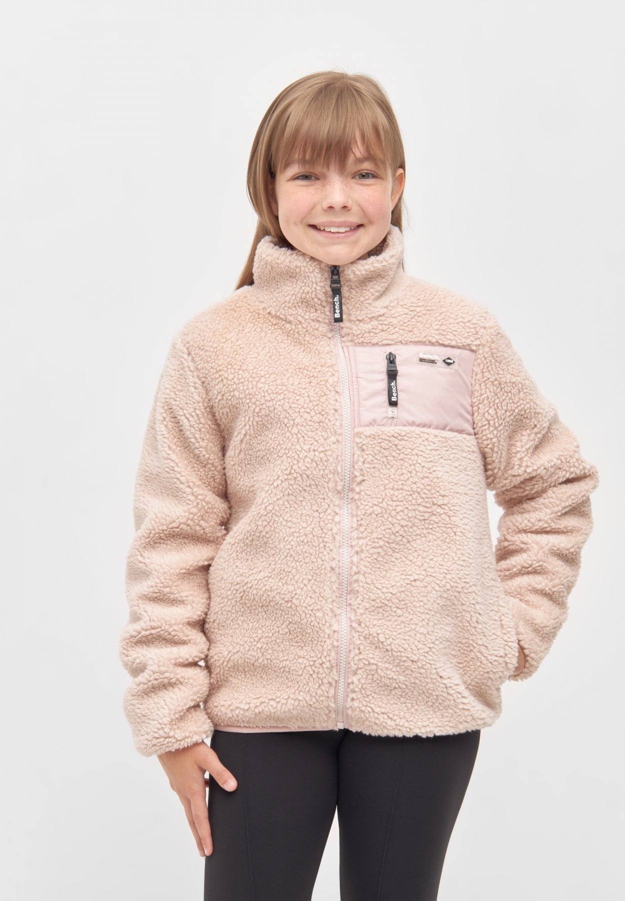 bench-hensley-fleecejacke-m-dchen-black-teddy image 6