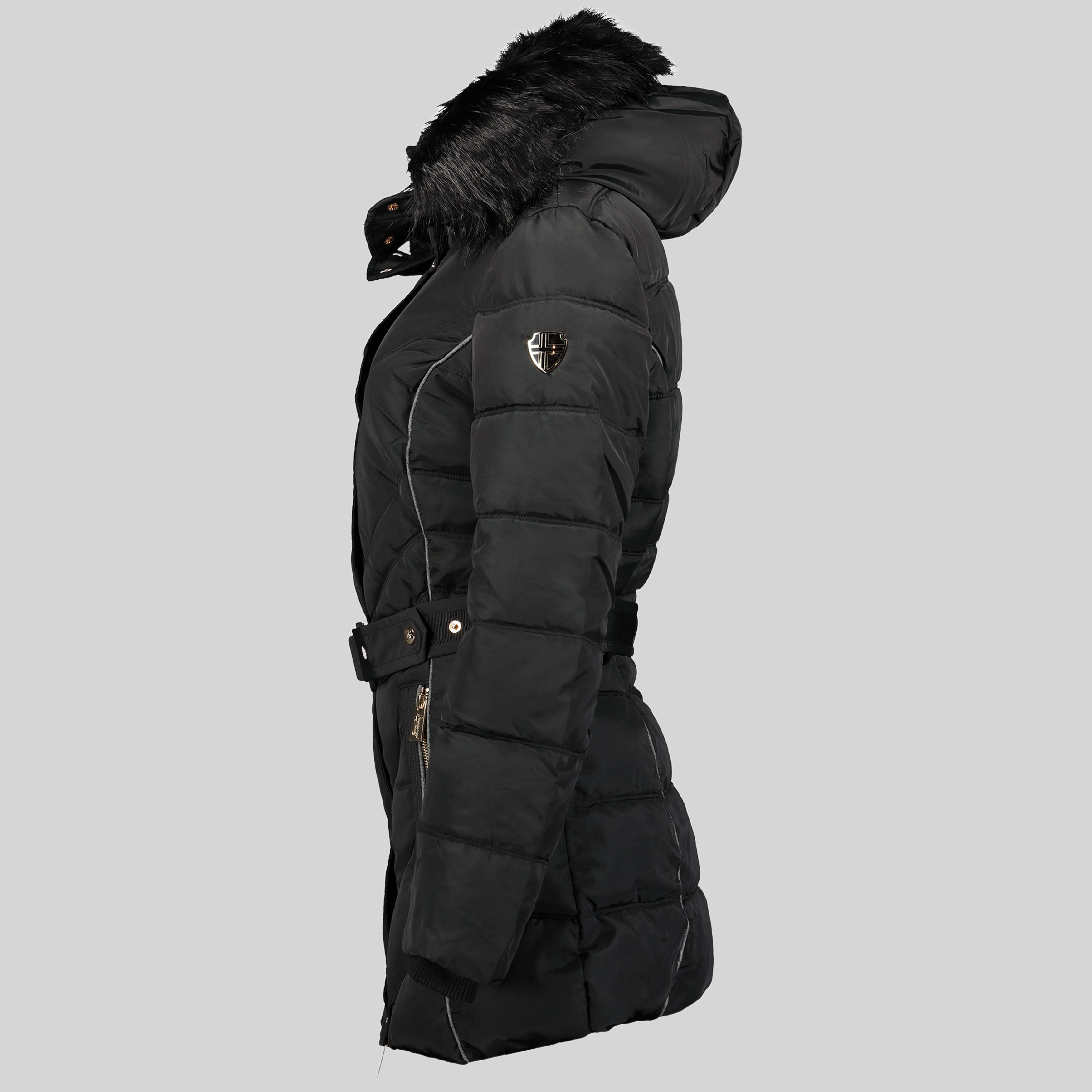 geographical-norway-becky-damen-parka-mit-abnehmbarer-fellkapuze image 5
