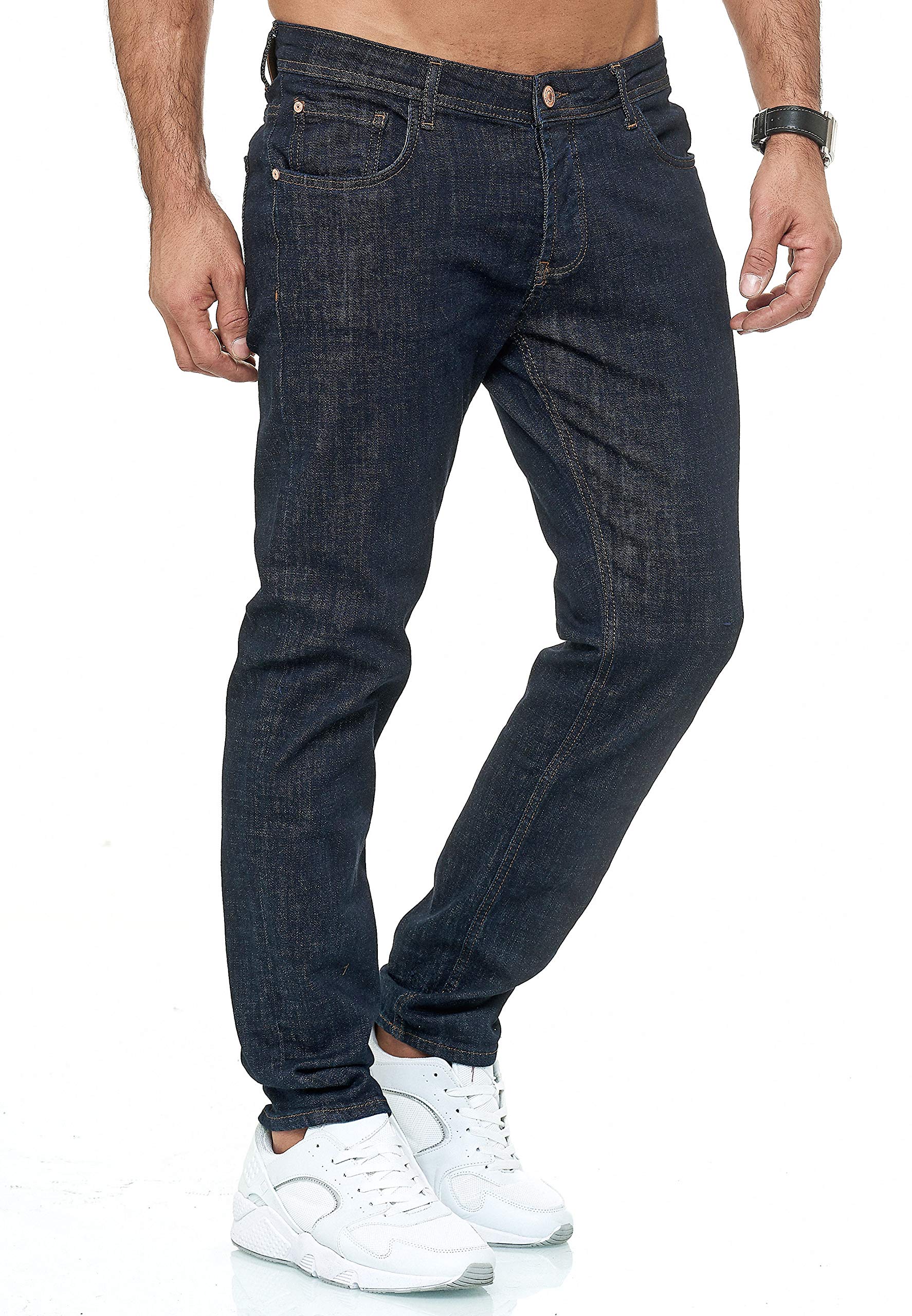 redbridge-jeans-herren-regular-slim-fit-denim-stretch-blau-m4248 image 3