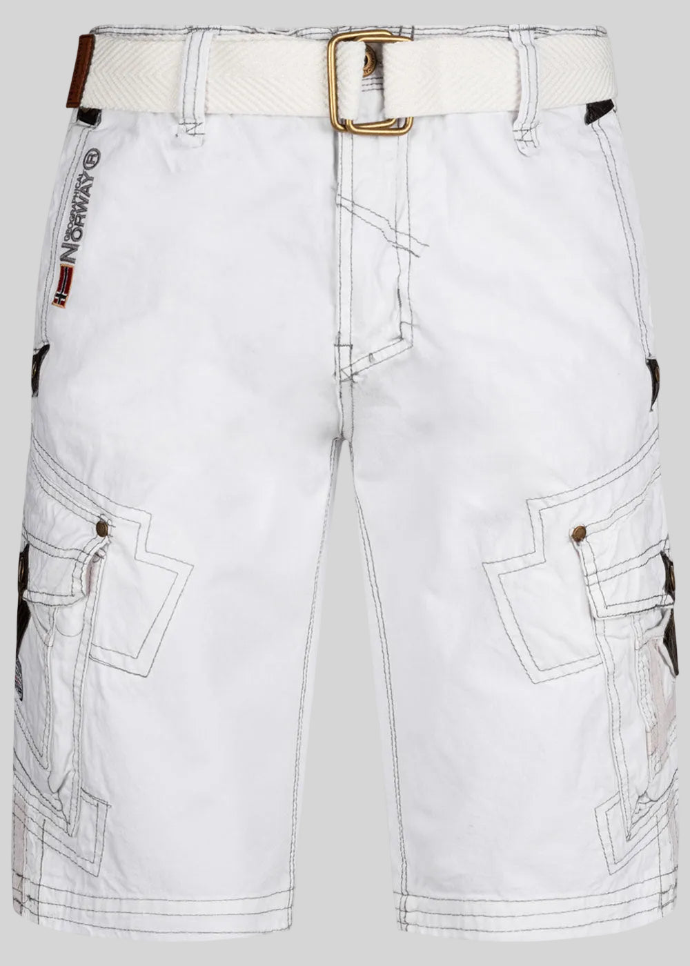 geographical-norway-peanut-herren-bermuda-schwarz-mit-g-rtel image 3
