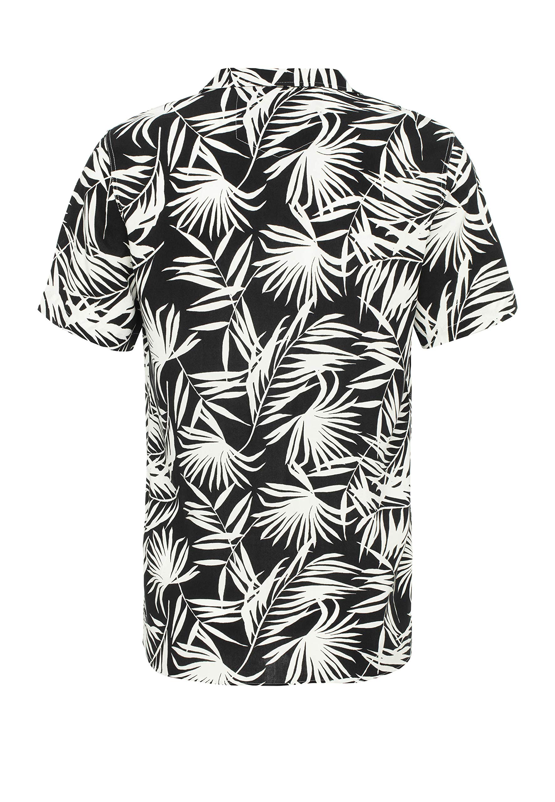 redbridge-hawaii-hemd-herren-kurzarm-viskose-schwarz-l image 6