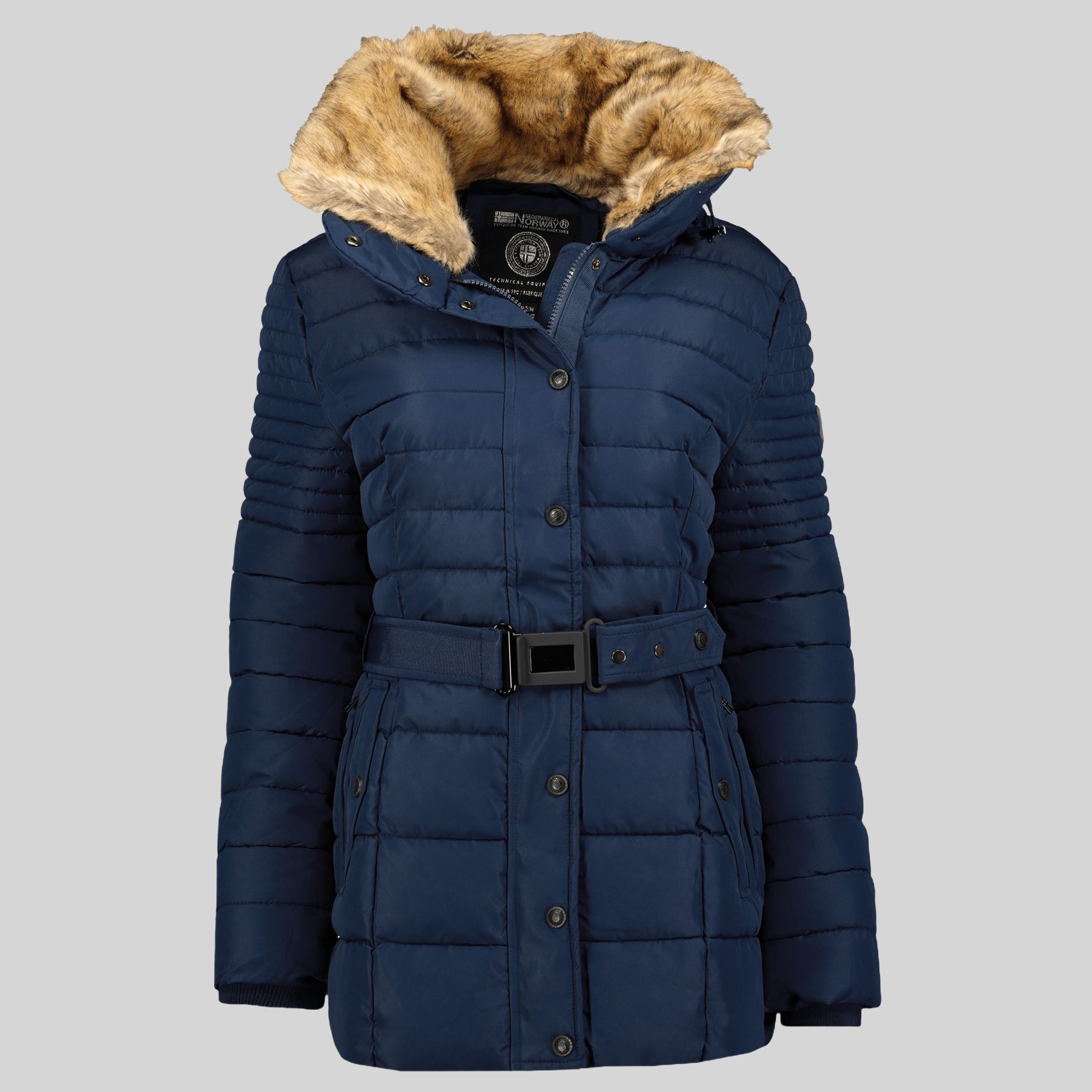 geographical-norway-bellena-damen-parka-winter-schwarz image 8