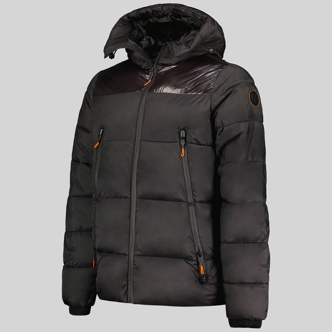geographical-norway-bayou-herren-steppjacke-mit-kapuze-schwarz-s image 4