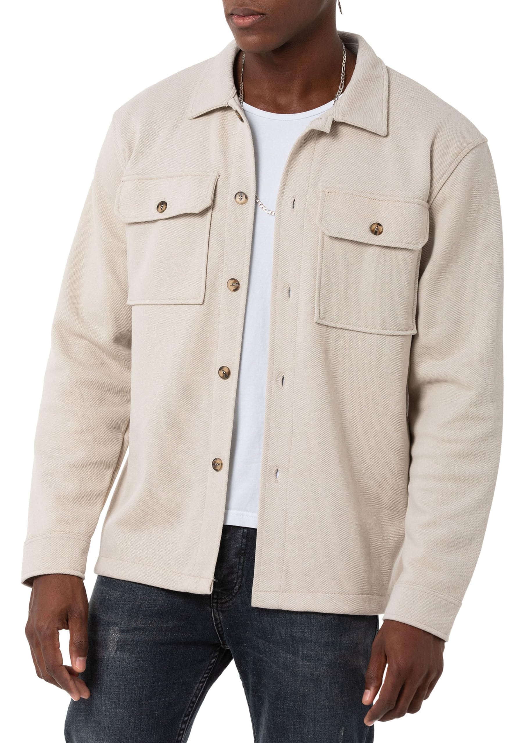 redbridge-hemden-oversized-overshirt-hemdjacke-beige-s image 5