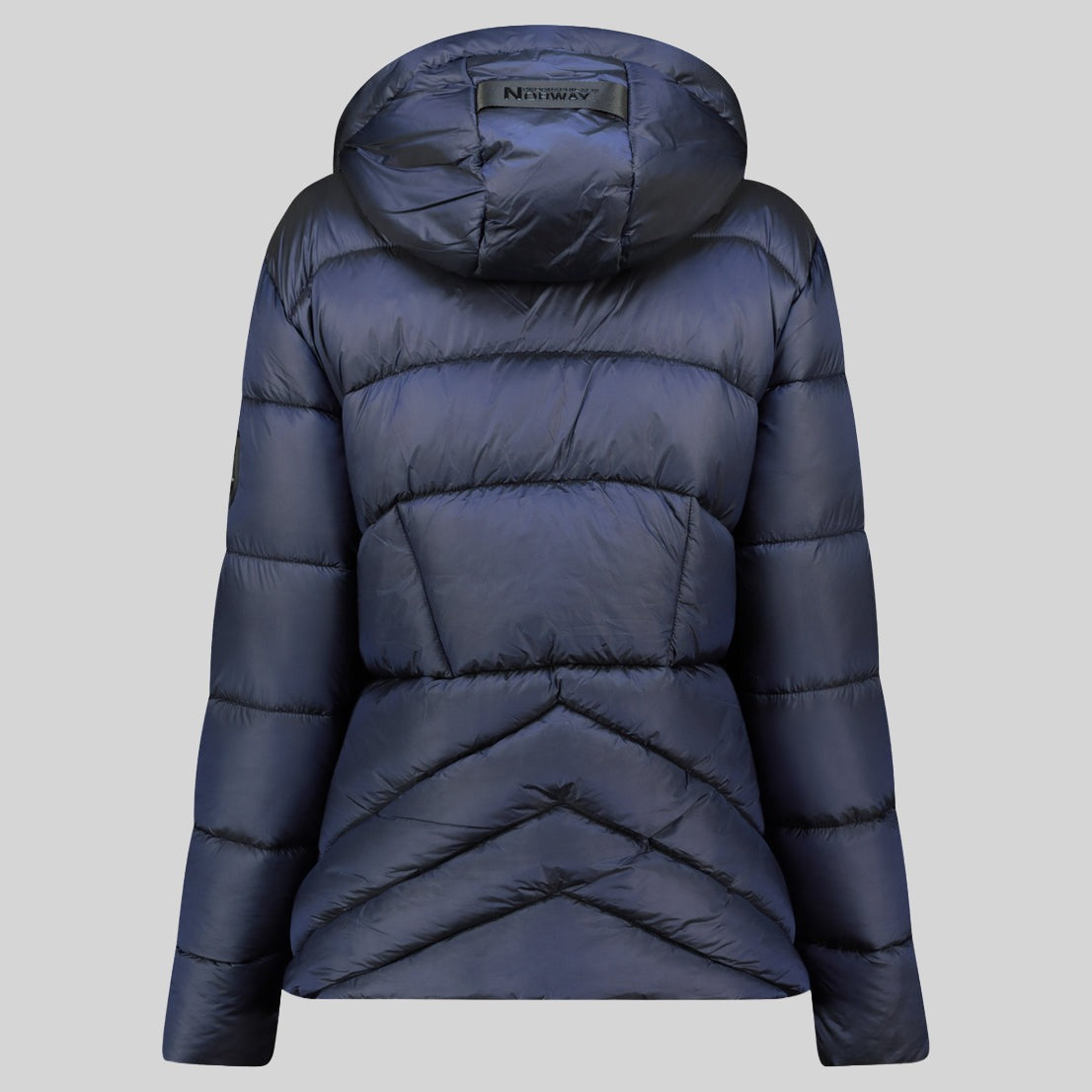geographical-norway-blanche-short-blouson-hellgrau-winterjacke-kurz image 7