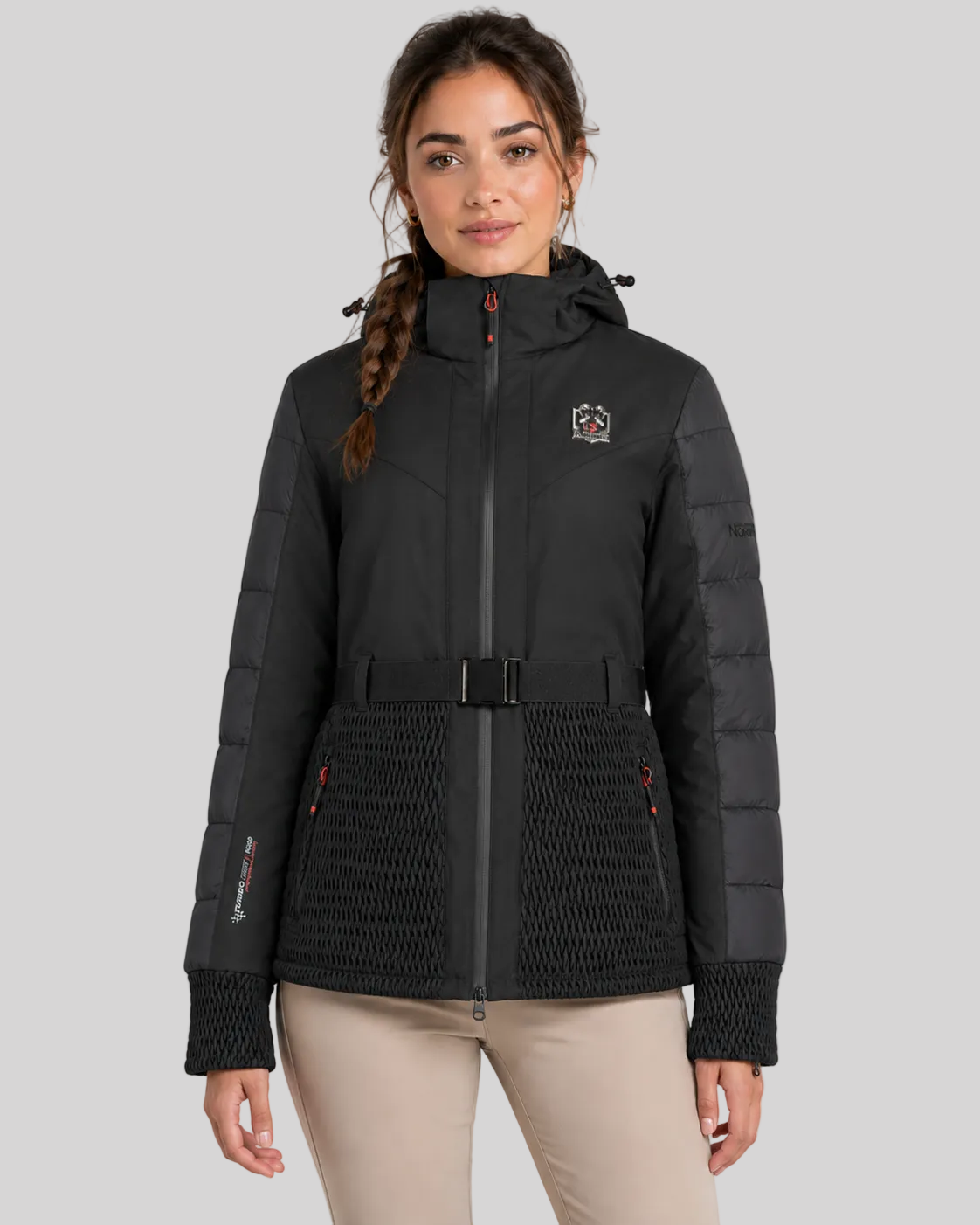 geographical-norway-wolita-skijacke-damen-schwarz-m-wasserdicht image 1