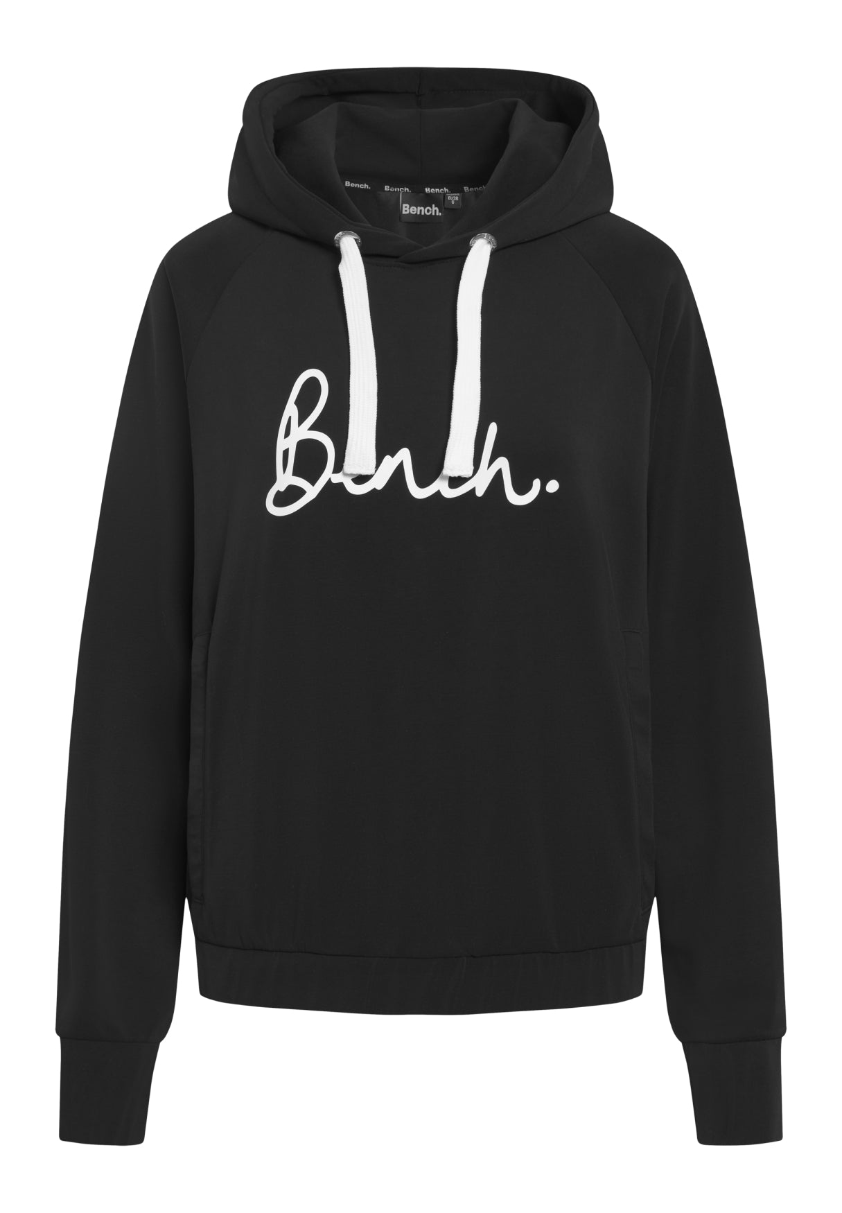 bench-spezia-damen-hoodie-schwarz-k-ngurutasche image 1