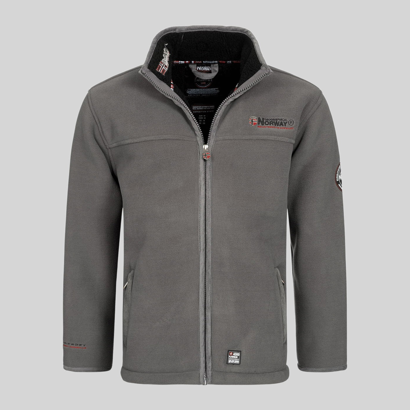 geographical-norway-ubolt-herren-sherpa-polaire-fleecejacke-schwarz-4xl image 8