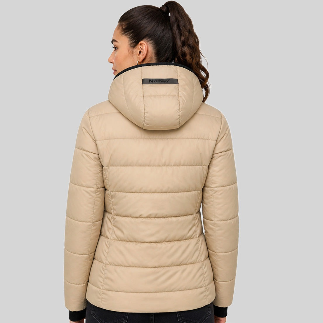 geographical-norway-camelia-damen-daunenjacke-bordeaux-kapuze image 8