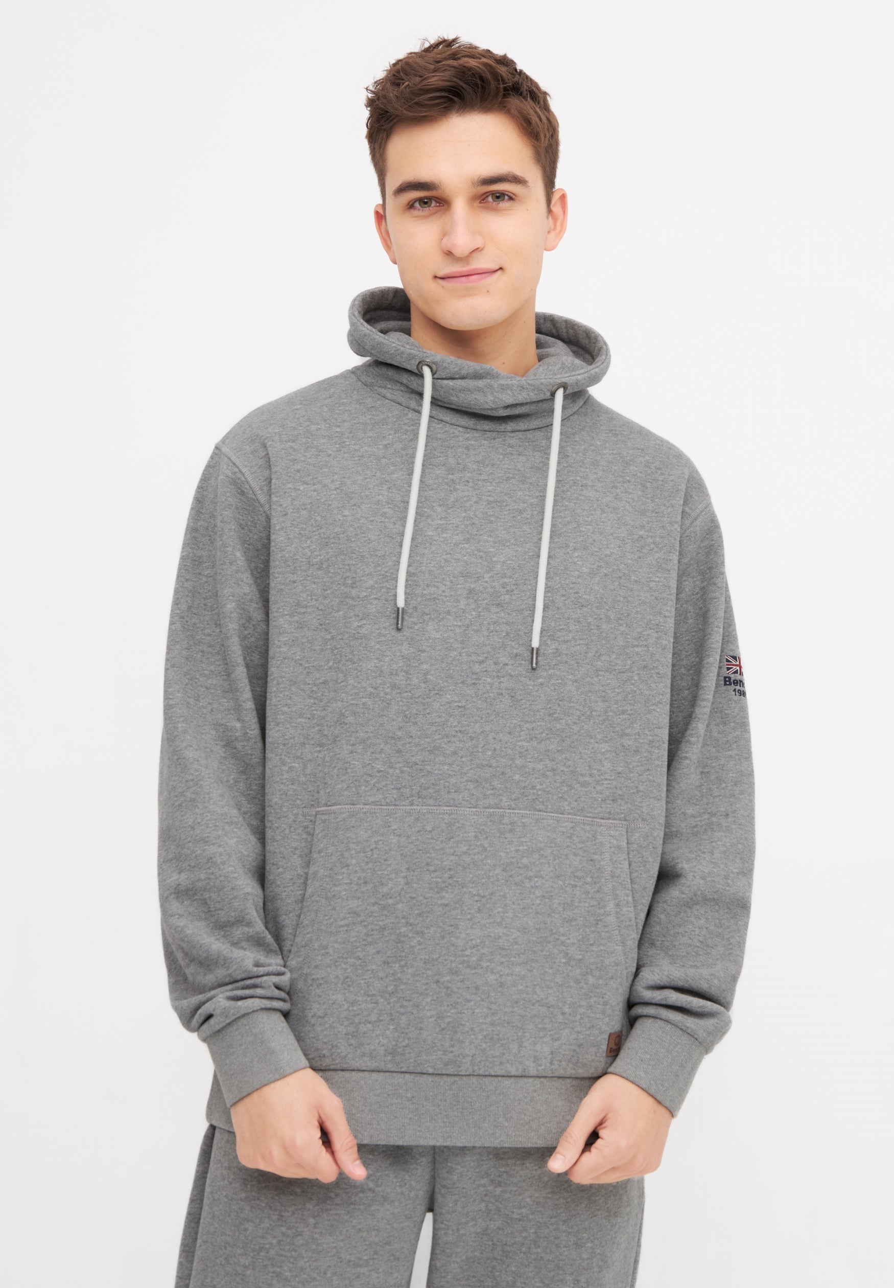bench-malm-pullover-herren-schalkragen-maritime-blue image 6