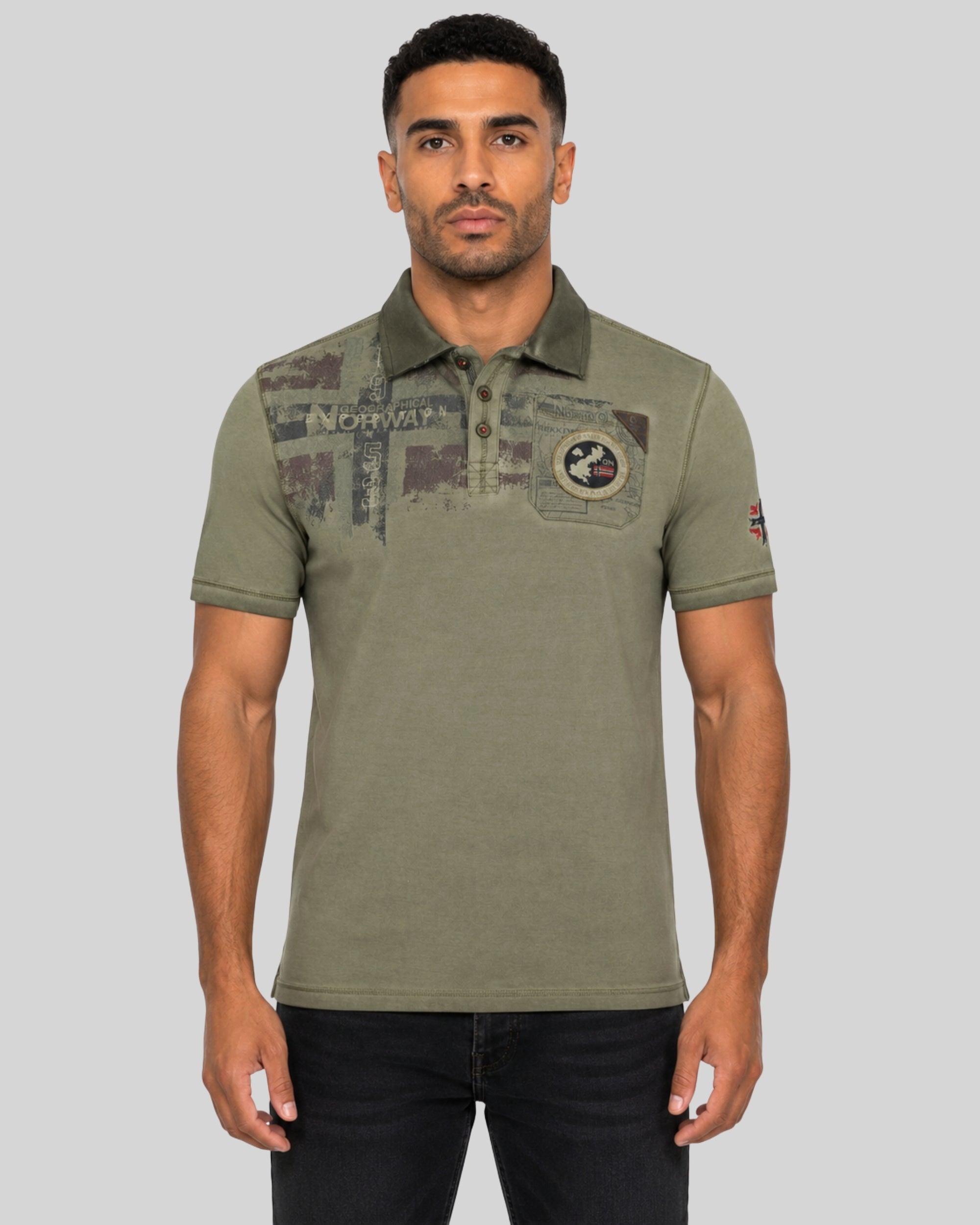 geographical-norway-kimac-herren-polo-schwarz-baumwolle image 6