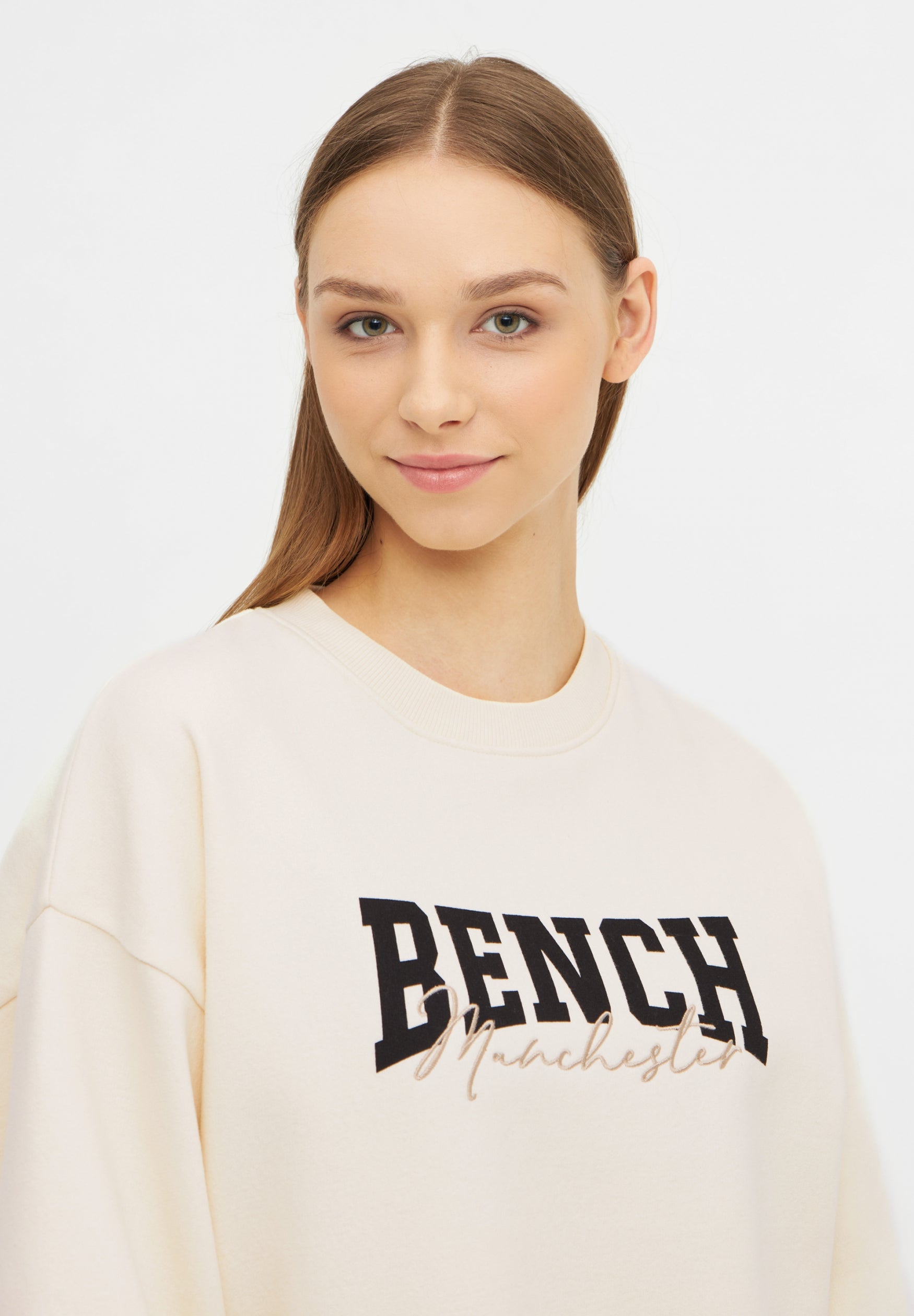 bench-skara-damen-sweatshirt-college-pristine image 4