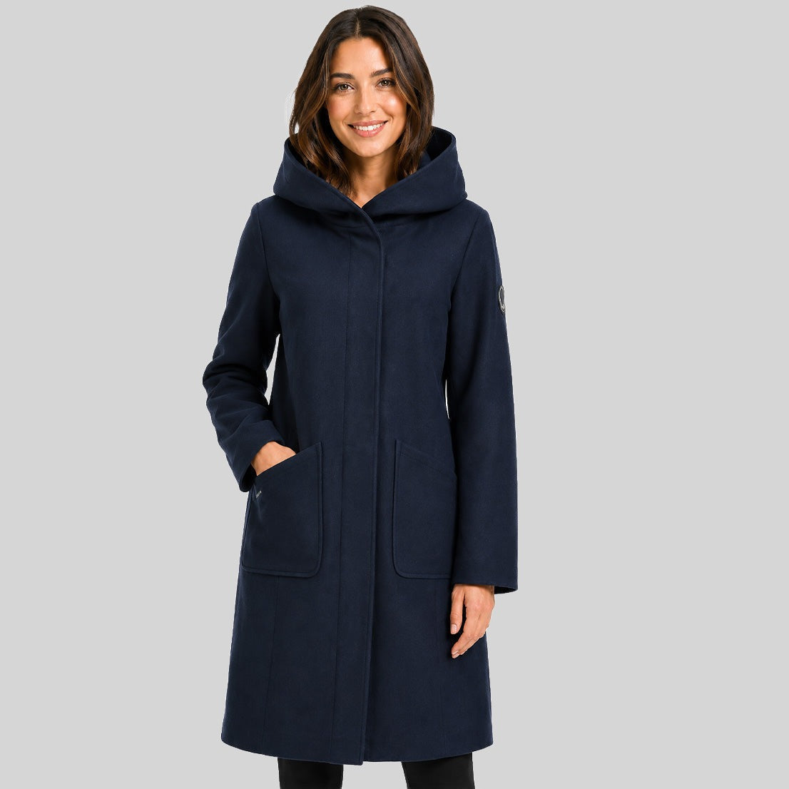 geographical-norway-doria-daunenjacke-damen-taupe-winter image 7