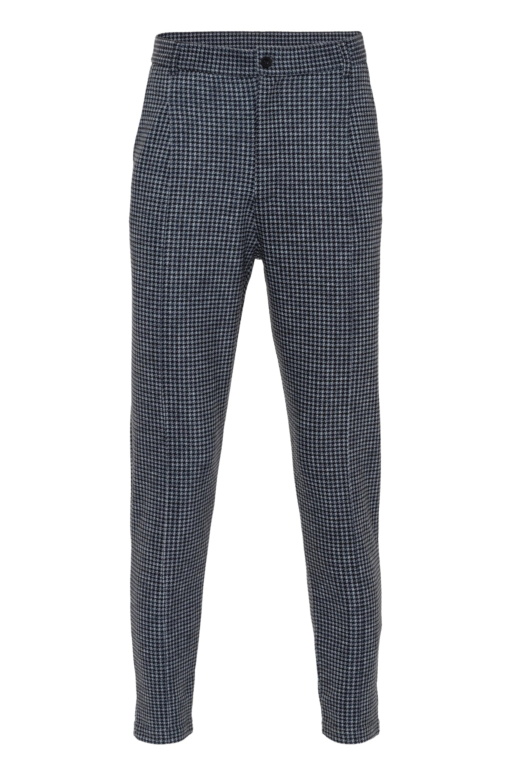 redbridge-hosen-chino-hose-herren-kariert-gummibund-gr-xl image 5