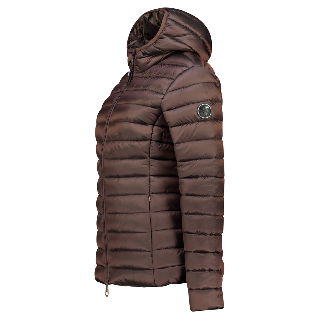 geographical-norway-atikashine-daunenjacke-damen-dunkelbraun-winter image 5