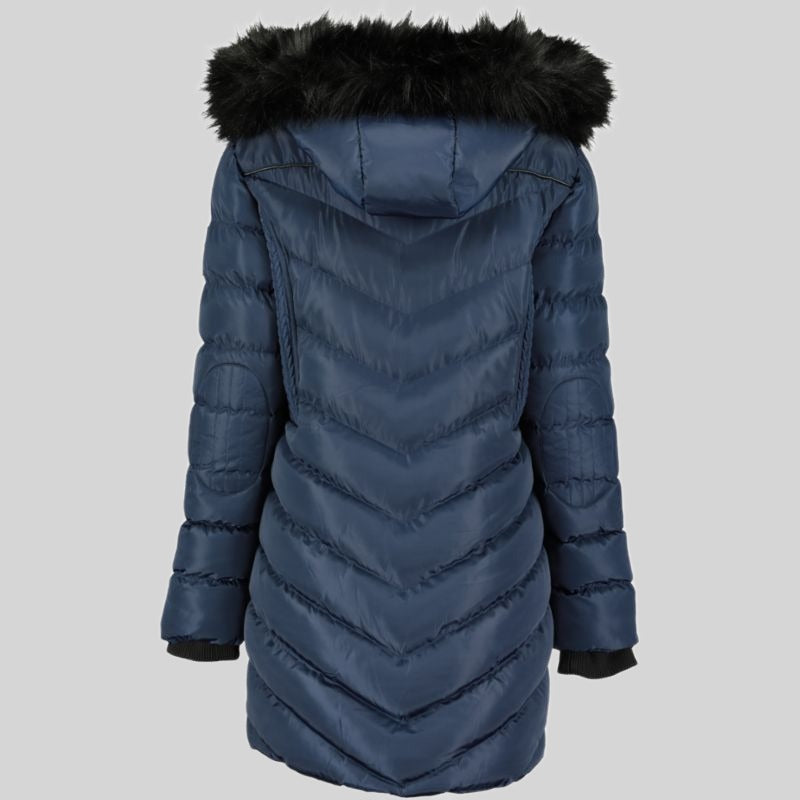 geographical-norway-augustine-long-damen-parka-schwarz-fell image 5
