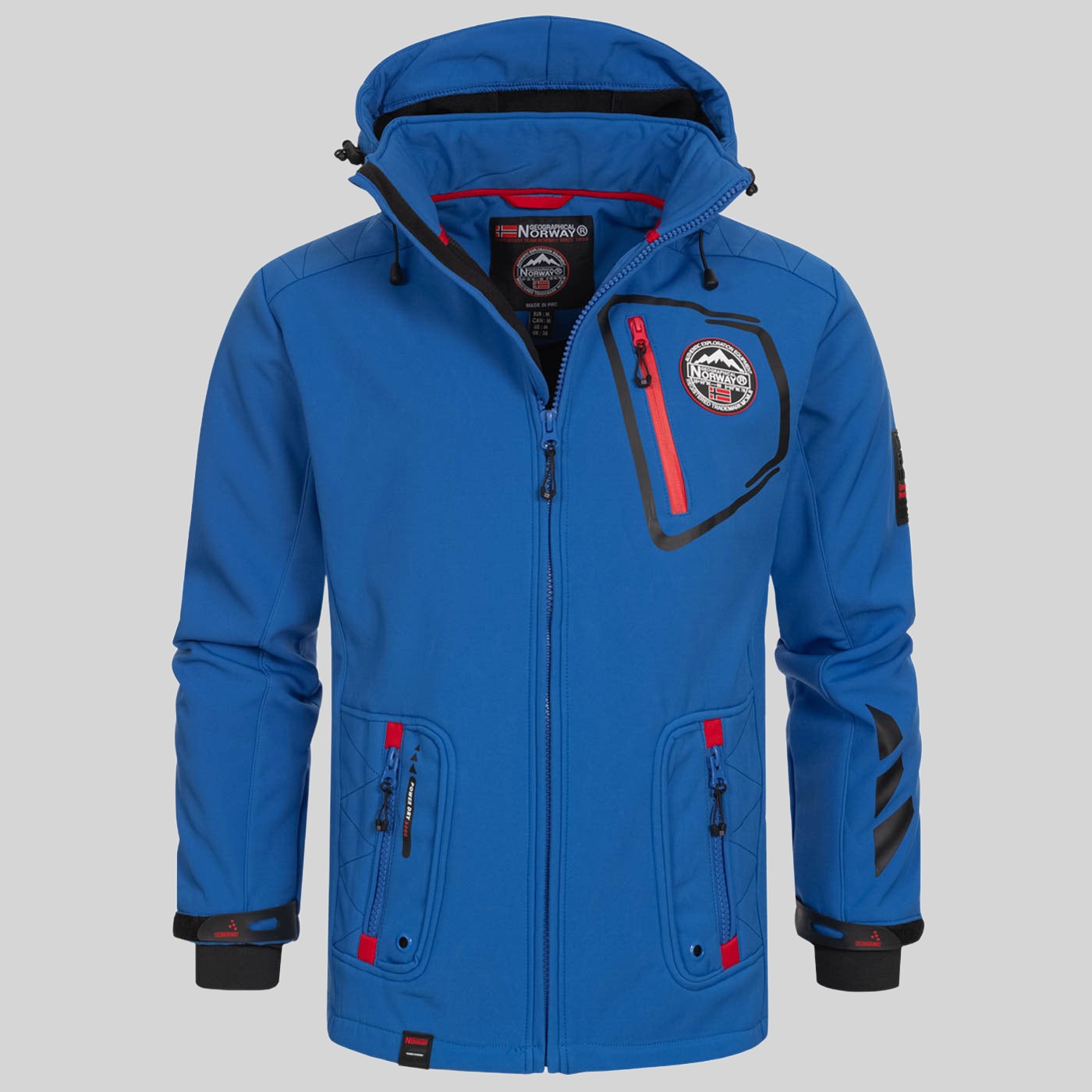 geographical-norway-tacebook-herren-softshelljacke-dunkelgrau image 6