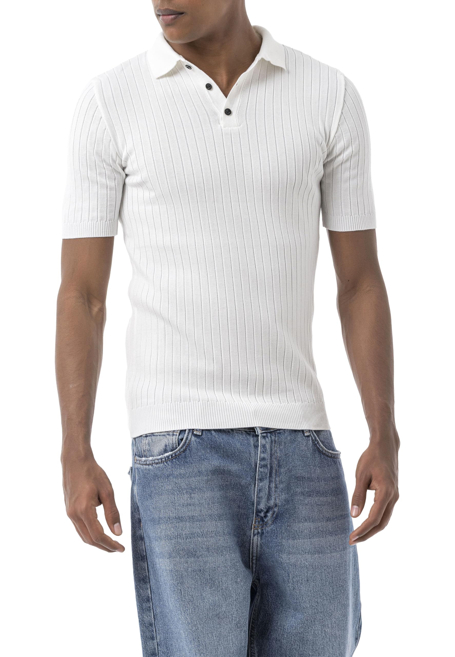 redbridge-poloshirts-tarz-cool-strick-polo-xl-schwarz-kurzarm image 5