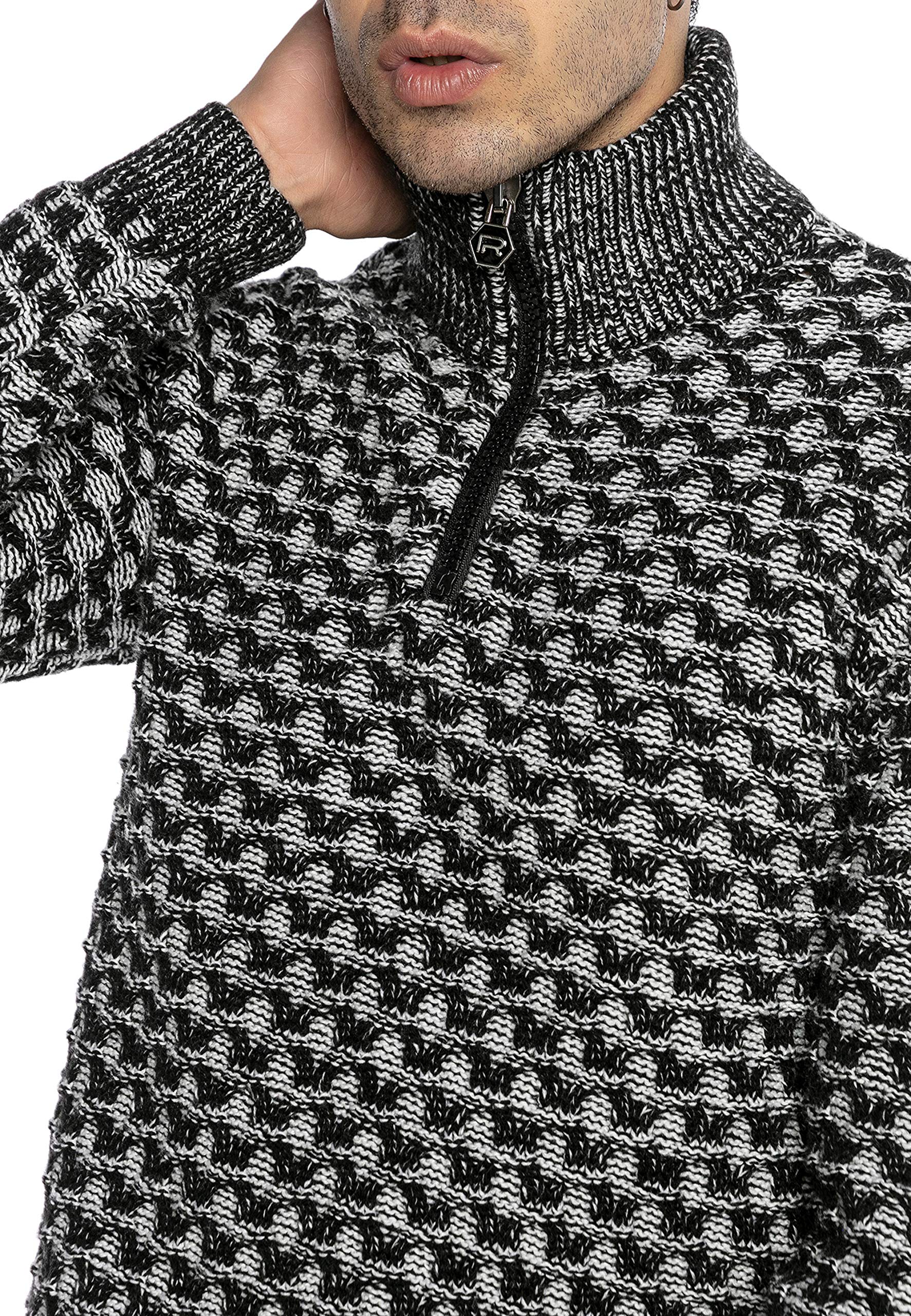 redbridge-strickpullover-herren-stehkragen-shell-gr-l image 2