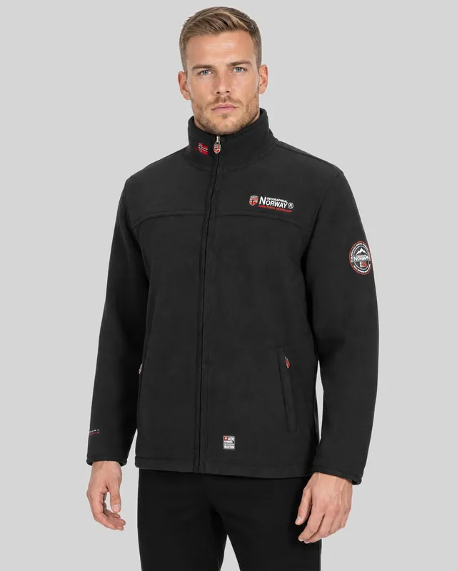 geographical-norway-ubolt-herren-sherpa-polaire-fleecejacke-schwarz-4xl image 1