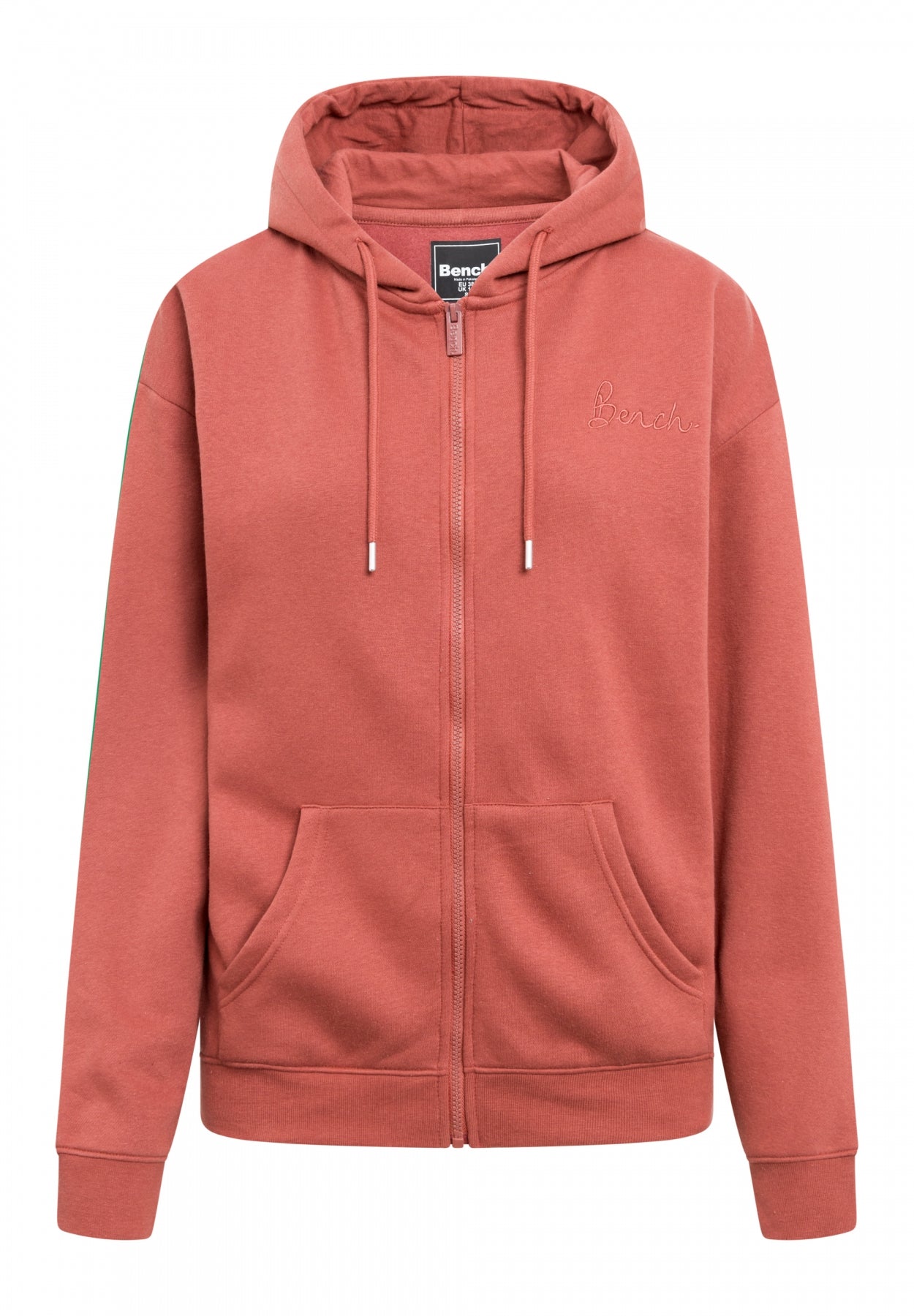 bench-naos-hoodie-damen-kapuzenjacke-rosa-reissverschluss image 5