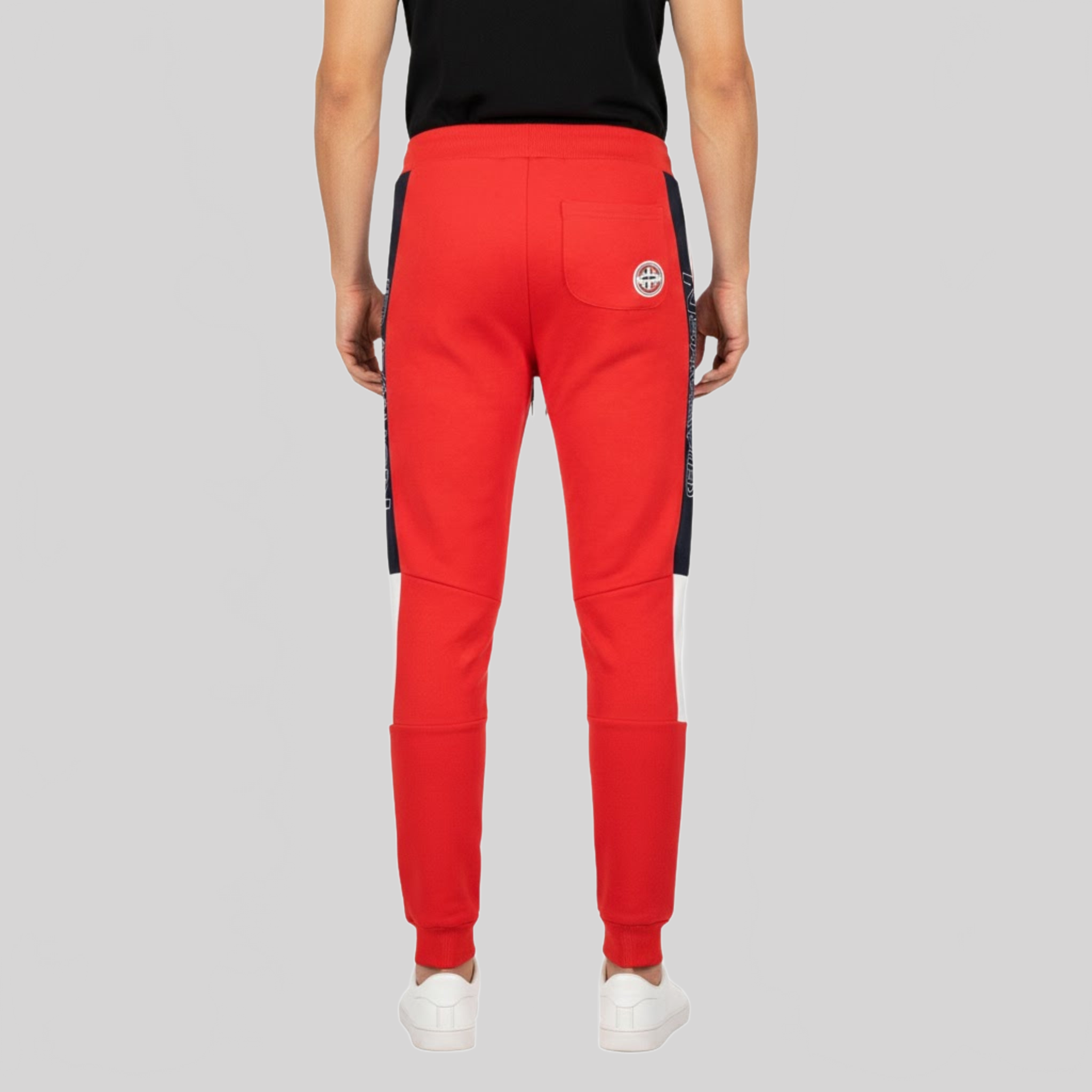 geographical-norway-magostino-herren-jogginghose-rot-streifen image 2