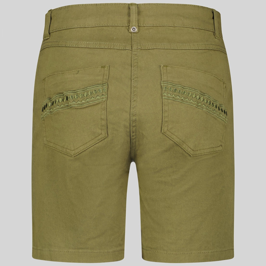 geographical-norway-primael-bermuda-shorts-damen-kaki-baumwolle image 2