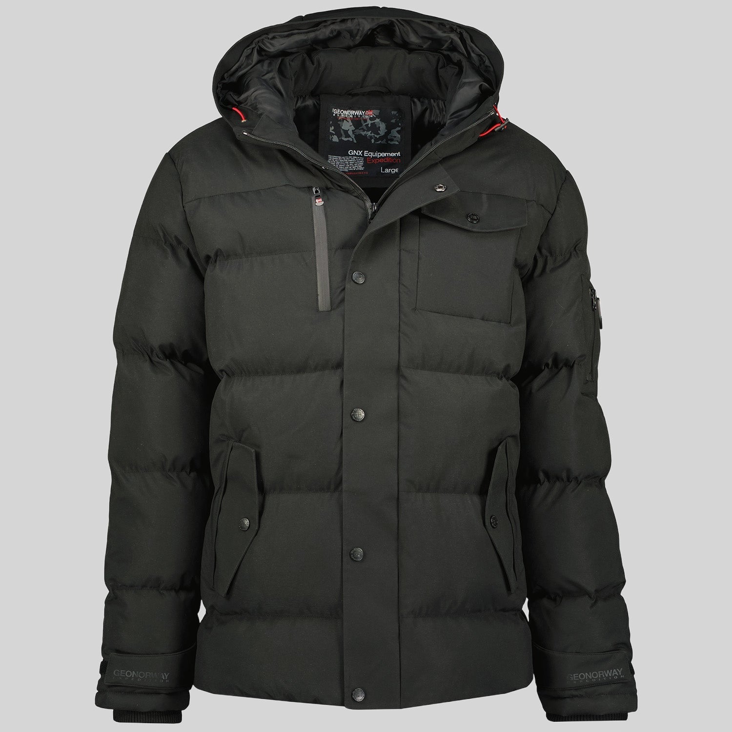 geographical-norway-aldesto-herren-parka-schwarz-winterjacke image 4