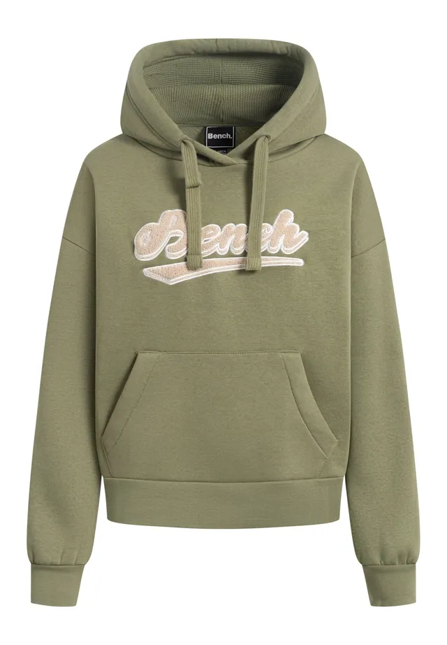 bench-karolina-hoodie-damen-soft-khaki-baumwolle image 1