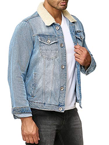 redbridge-jeansjacke-herren-trucker-sherpa-hellblau-xs image 8