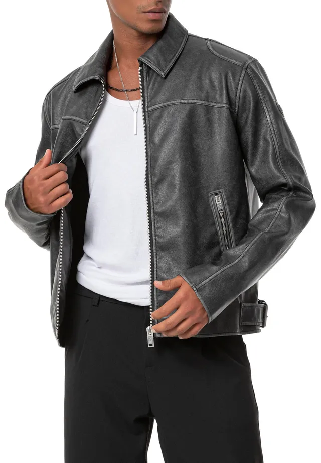 redbridge-vintage-kunstlederjacke-oversized-urban-jacke image 1