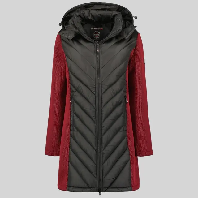 geographical-norway-bilhac-damen-parka-bordeaux-bicolor image 1