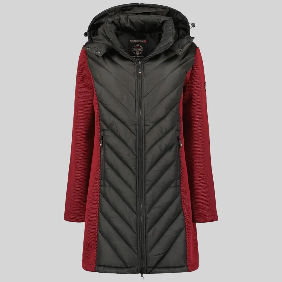 geographical-norway-bilhac-damen-parka-bordeaux-bicolor image 1